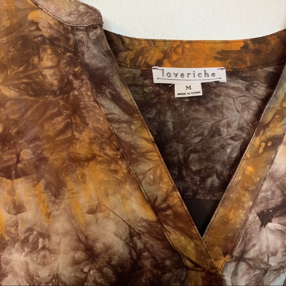 Tie-dye | Shirt Dress - Picture 2 of 8